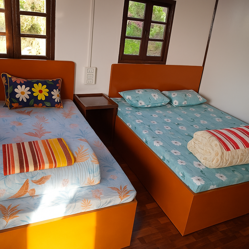 Family homestay in Kolakham ideal for parents and kids, offering cozy rooms, local food, and Kanchenjunga views